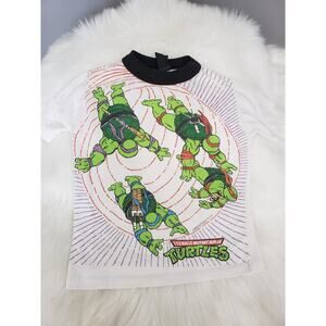 True Vintage 1990 Teenage Mutant‎ Ninja Turtles T-Shirt Toddler 90s Kid